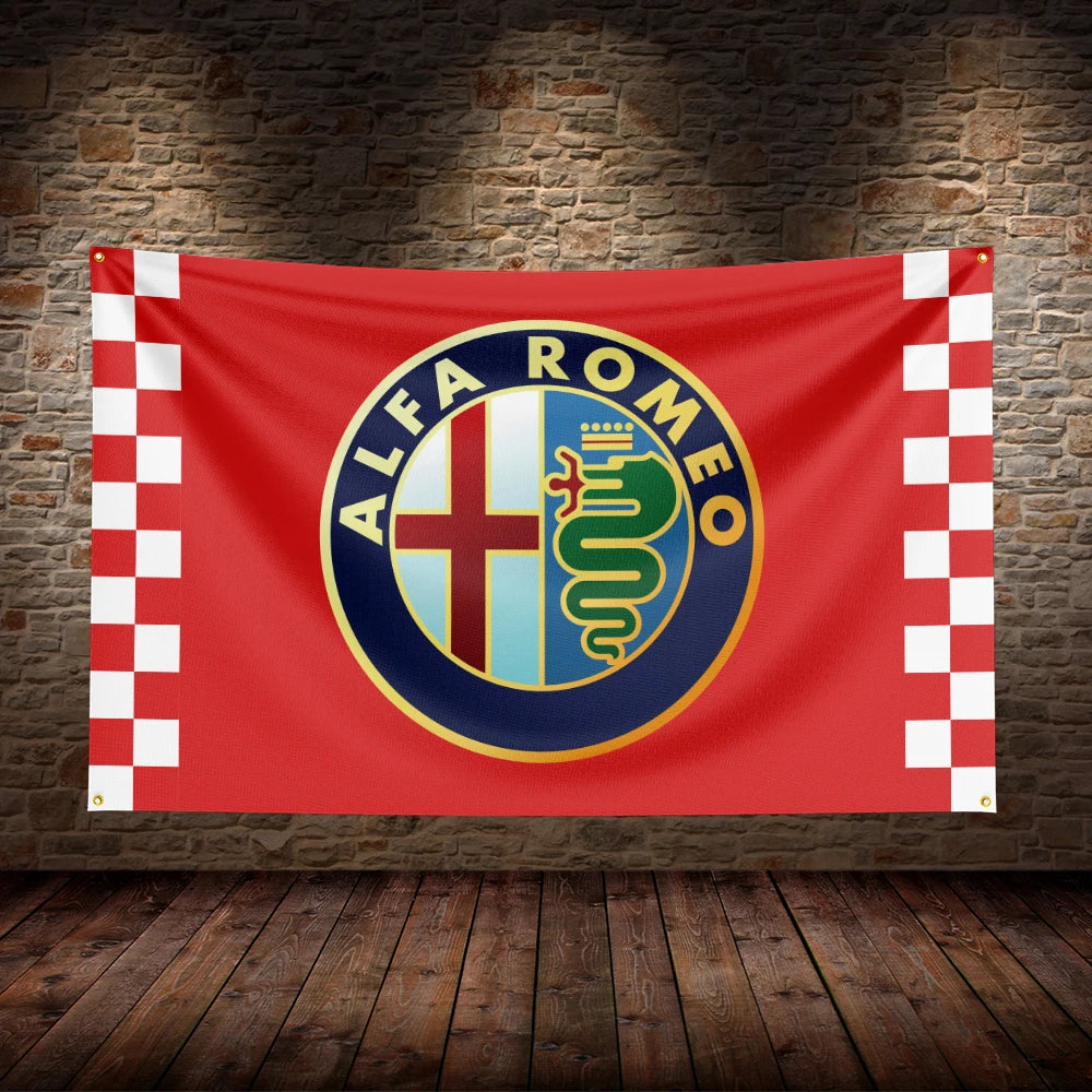 Alfa Romeos Racing Flag