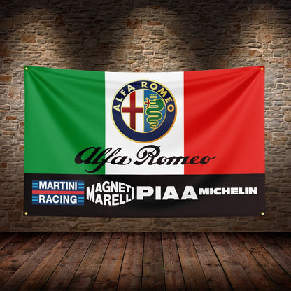 Alfa Romeos Racing Flag