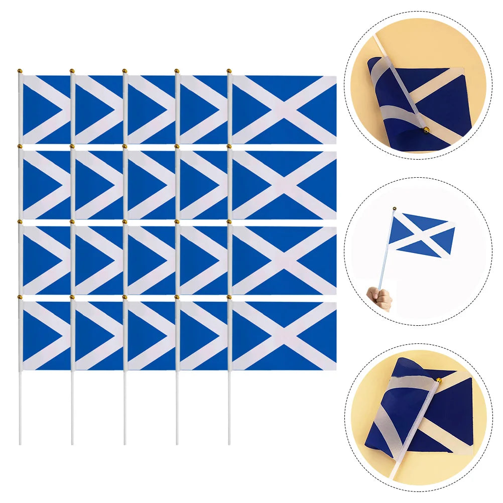 Scottish Hand Held Flags