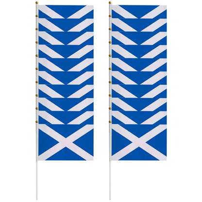 Scottish Hand Held Flags