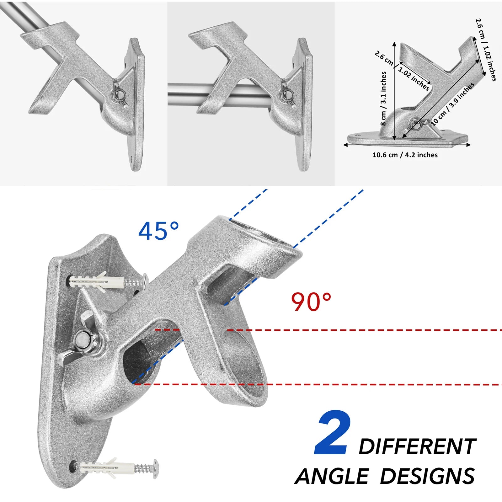 6 FT Stainless Steel Flagpole