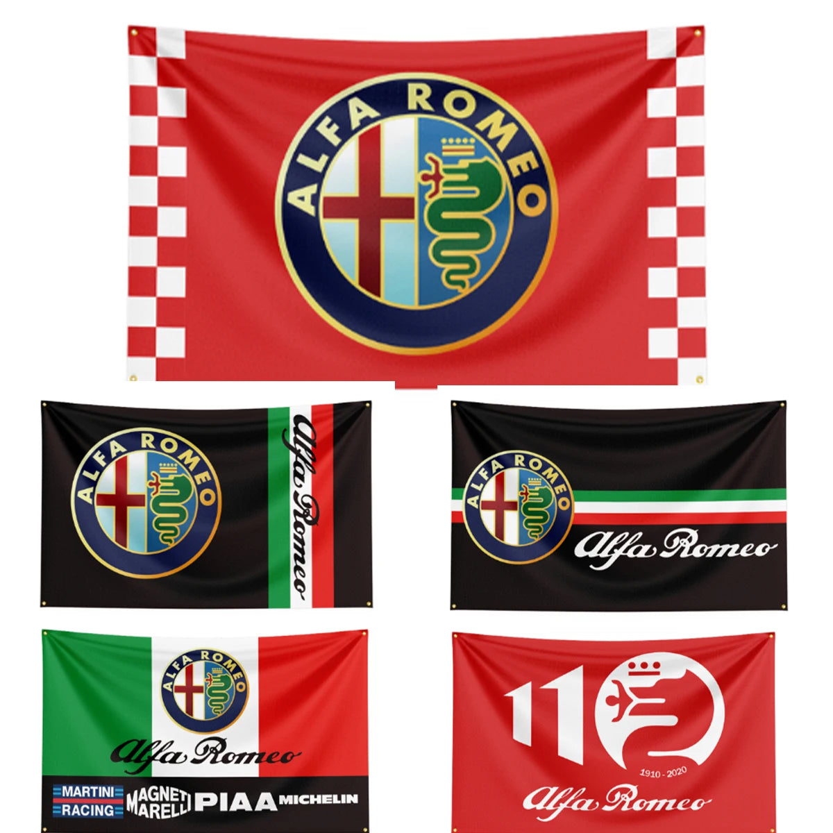 Alfa Romeos Racing Flag