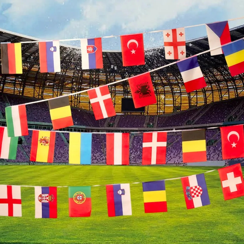 Europe Countries Flag Bunting